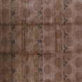 thumbnail image 1 of Ahgly Company Machine Washable Indoor Square Oriental Turquoise Blue Industrial Area Rugs, 4' Square, 1 of 4