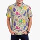 thumbnail image 1 of Fotbe Colorful Poodle Dog Camiseta Polo de Golf para Hombre con Estampado – Camisa Deportiva Transpirable con Cuello Abotonado-Small, 1 of 6