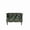 Green + Fabric + Foam+4, variant on LANKANGEuropean‑Style Green Single Sofa Chair Fabric Lazy Accent Chair Dressing Stool for Living Room Bedroom & Balcony