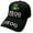 Black, variant on Fully Rely on God (Frog) Unisex Religious Baseball Cap with High Definition Embroidery, Multiple Colors Available