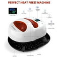 thumbnail image 3 of Red Heat Press Machine,Portable Press Machine 10" x 12" for T-Shirt, Iron Press for Household Heat Transfer, 3 of 7