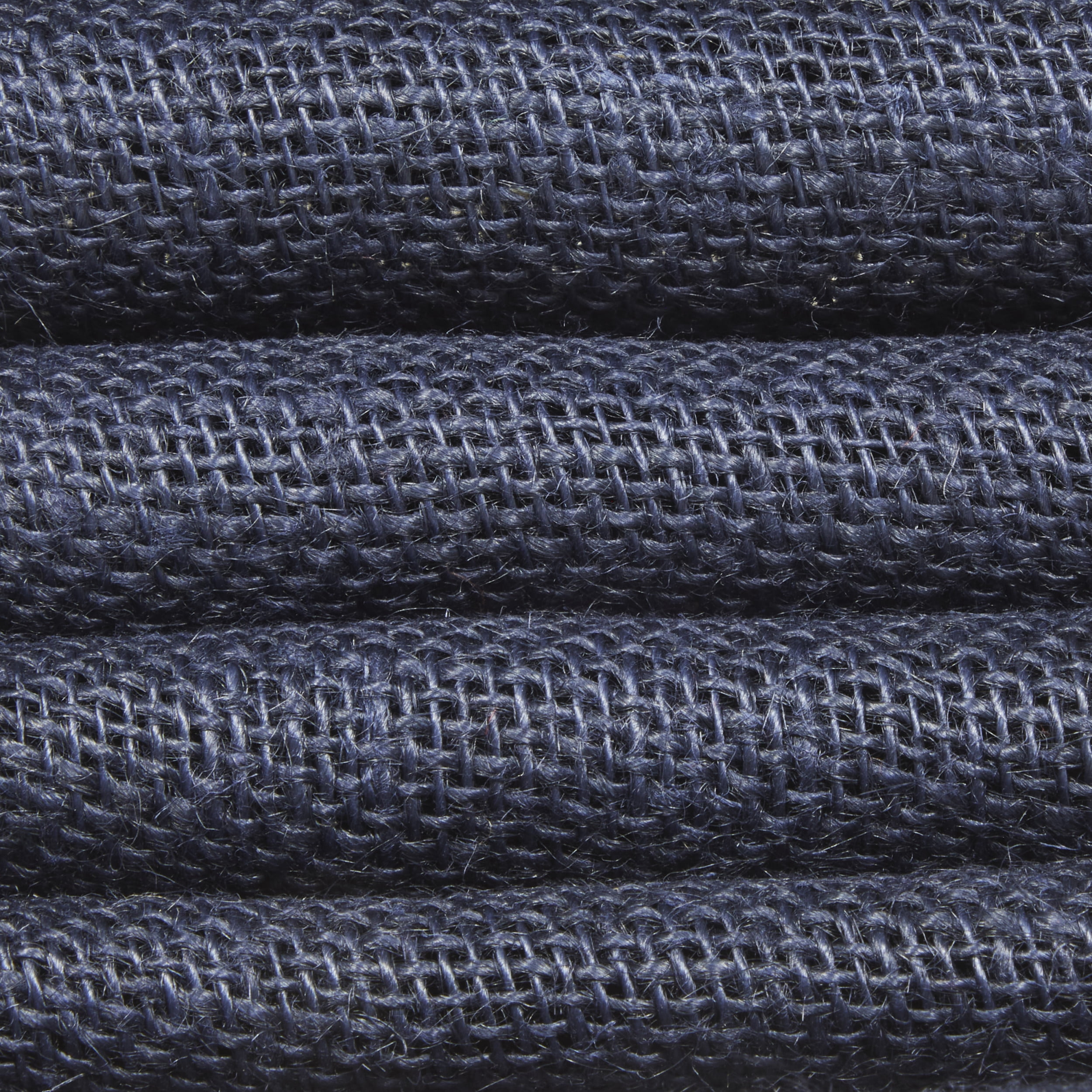 Love, Laugh, Craft Jute Burlap Roll, Finished Edges, 6"W x 5-Yd, 7-Pk, Precut, Navy Blue