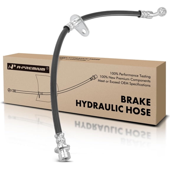 A-Premium Front Driver Brake Hydraulic Hose Compatible with Honda and Acura Models - CR-V 2012-2016, RDX 2007-2012 - Replace# 1465STKA00