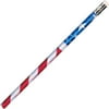Stars & Stripes Glitz Pencils, Dozen