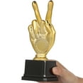 thumbnail image 2 of 18.5cm Golden Plastic Trophy Kids Sports Award for Competitions, 2 of 8