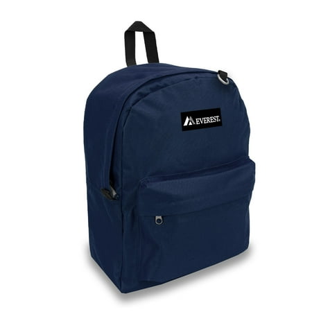 Everest 16.5" Navy Classic Backpack, All Ages, Unisex - 2045CR-NY