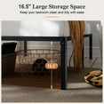 thumbnail image 5 of Amolife Heavy Duty Twin Size Metal Platform Bed Frame with 16.5'' Large Under Bed Storage Space, 5 of 9