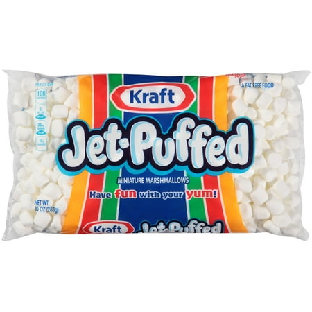 Pumpkin Marshmallow - (5 Pack) Jet-Puffed Miniature Marshmallows, 10 oz Bag