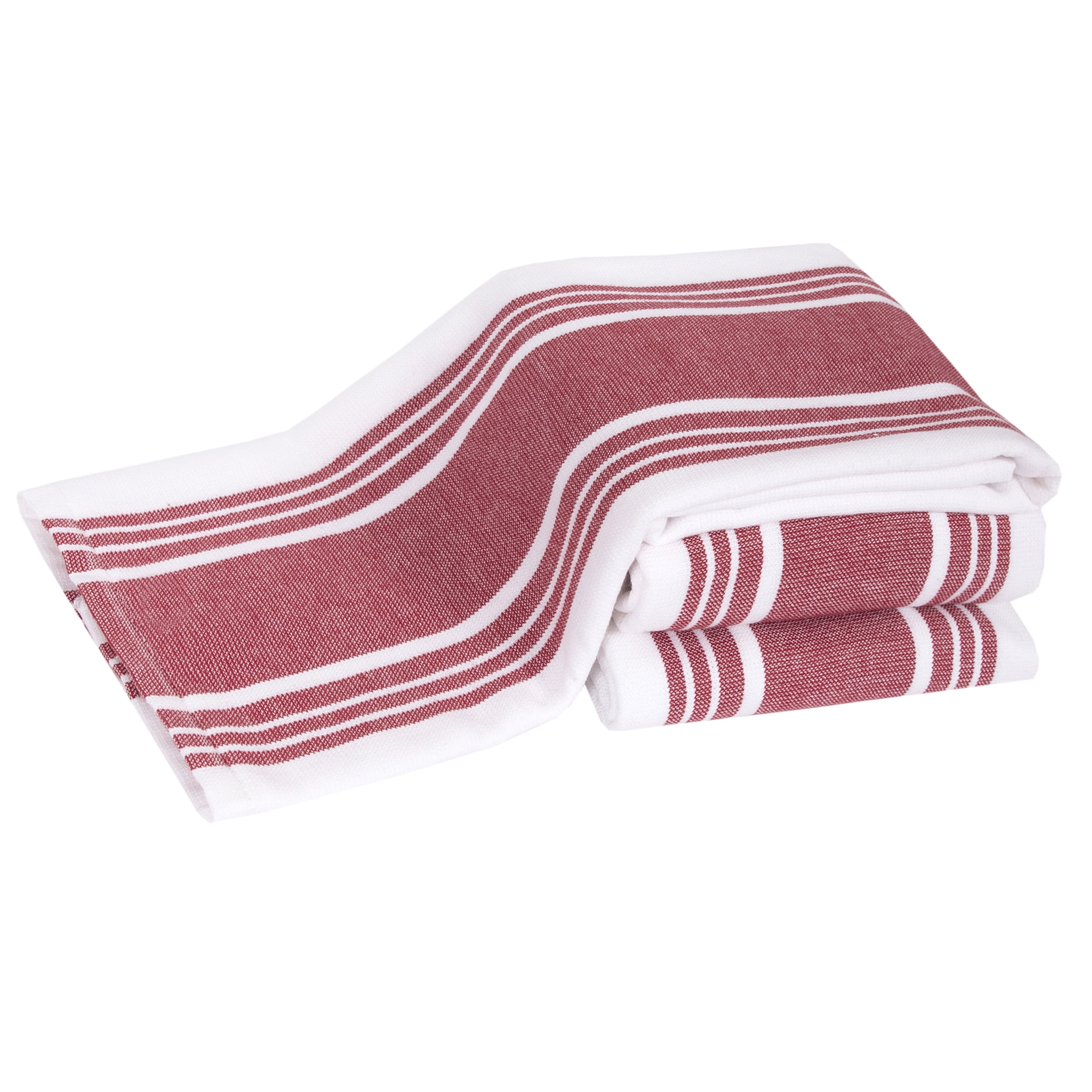 All-Clad Dual-Purpose Cotton Kitchen Towels, 3-Pack, Chili