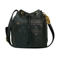 thumbnail image 1 of Pre-Owned Christian Dior Cannage Stitched Logo Hardware Leather Drawstring Shoulder... (Good), 1 of 10