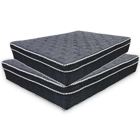 Econest Bedding 13” Euro Top Roll Pack Edge Spring Mattress – Pocket Coil Support & Cooling Comfort, King Size