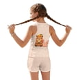 thumbnail image 2 of Psesaysky Capybara Axolotl Daisy Tankini Swimsuits for Girls Modest Tank Tops with Shorts 2 Piece Bathing Suits for Teens Girl 6-15 Years, 2 of 5