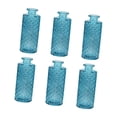 thumbnail image 4 of 6 jarrones de vidrio con forma de capullo para arreglos florales, portátiles, minimalistas, mini flores Azul cielo, 4 of 8