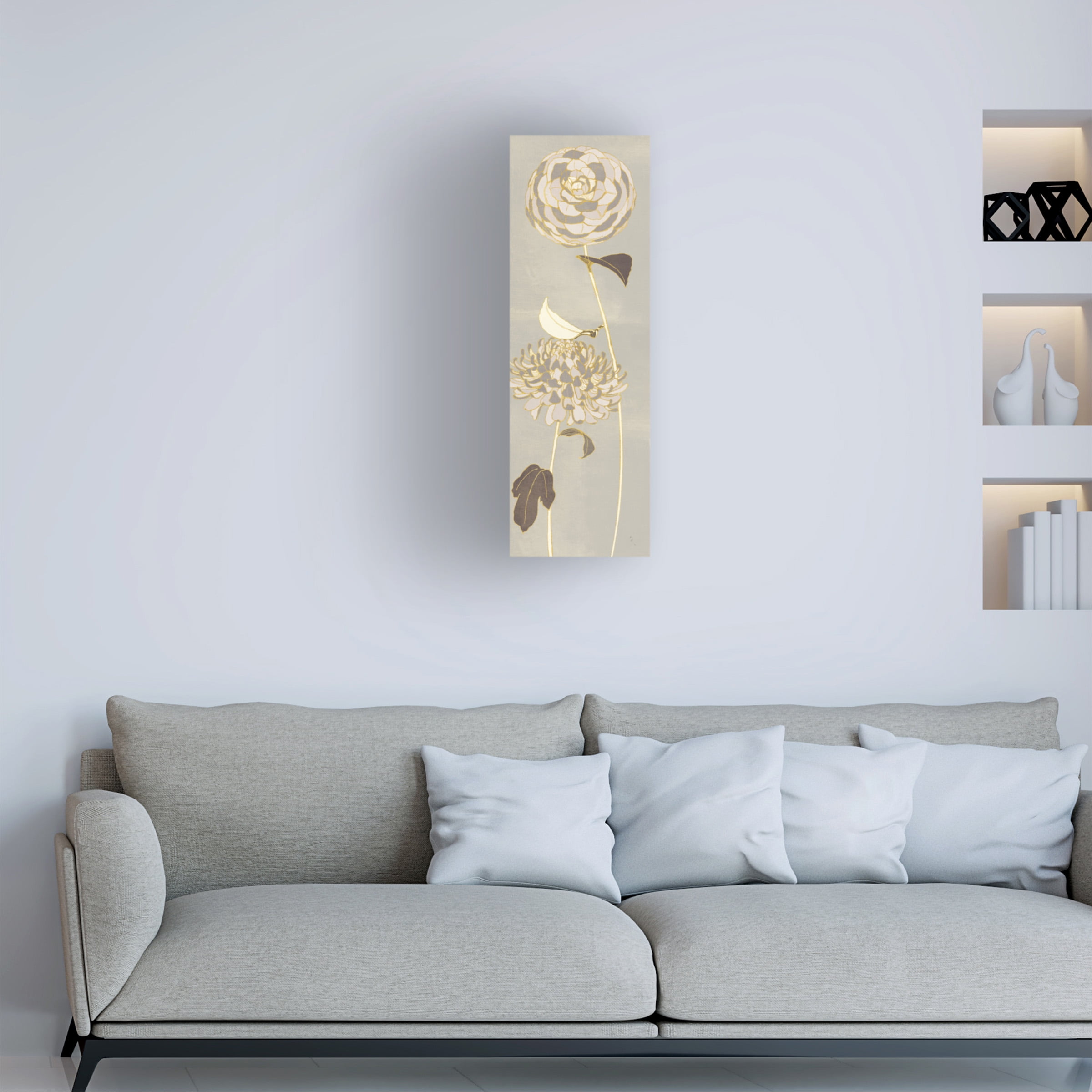 Sarah Adams 'Sarahs Garden Gatsby II' Canvas Art