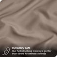 thumbnail image 2 of Bare Home Pillowcase Set - Premium 1800 Collection - Double Brushed - Ultra Soft - Standard Size, Taupe, 2 Count, 2 of 7