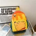 thumbnail image 2 of Winnie the Pooh Cartoon Animation Creative School Bag Cute and Fashionable Children's Large Capacity Lightweight Travel Backpack, 2 of 5