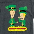 thumbnail image 3 of Beavis & Butthead - St Patricks Day - Men's Short Sleeve Graphic T-Shirt, 3 of 5