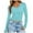 Blue, variant on Casual Shirt Women Solid Color V Neck Hot Girl Slim Long Sleeve Womens Tank Tops,Beige,2XL