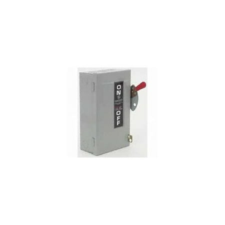 Ge Double Switch - GE Double Pole 30 amps Fuse Safety Switch