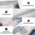 thumbnail image 6 of Navy Blue Grey Outdoor Rug for Patio/Deck/Porch, Non-Slip Large Area Rug 6 x 9 Ft, Modern Abstract Art Retro Indoor Outdoor Rugs Washable Area Rugs, Reversible Camping Rug Carpet Runner, 6 of 8