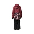 thumbnail image 5 of Snow Country Outerwear Girls Big Youth 2 Pc Snow Suit Ski Jacket and Pants Set Peony S-L, 5 of 7