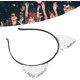 thumbnail image 5 of Diademas de lentejuelas Diademas de orejas de gato, Diademas de orejas de lentejuelas con purpurina Aros de metal para el cabello para mujeres y niñas Suministros para la vida diaria y la fiesta, 5 of 5
