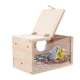 thumbnail image 1 of Parakeet Nesting Box parent Bird House for Cage Wood Breeding Box for Parrot Parakeet Cockatiel, 1 of 5