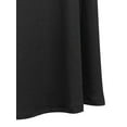 thumbnail image 6 of KOGMO Womens Classic Maxi Skirt with Foldable Wide Waistband (S-3X), 6 of 6