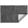 thumbnail image 7 of Nestl Bathroom Rugs, Machine Washable Bath Mats For bathroom Floor Rugs, Nonslip Backing Rubber Bath Rug, Gray, 7 of 7
