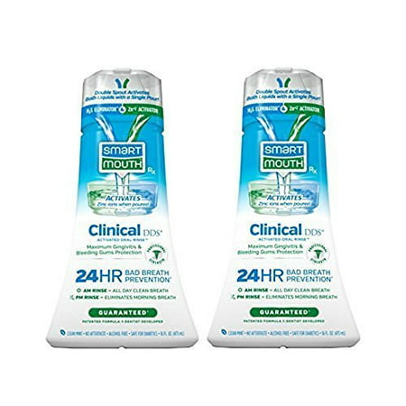 Clinical DDS Oral Rinse for Gingivitis and Gum Disease - 2 Pack