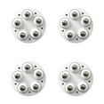 thumbnail image 2 of 4 Pcs Base de Roue Rotative Universelle, Roulettes Rotatives à 360 Degrés, Construction Durable et Robuste, Installation Facile, pour Meubles, Équipements, Solutions de Rangement, 2 of 7