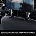 Car Headrest Covers 2pcs Full-Coverage Headrest Covers For Most Car ...