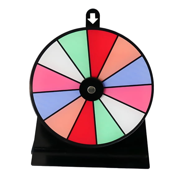 BESTSKY Color Rotating Wheel Drinking Game for Adults Acrylic Reusable Roulette Wheel Fortune Wheel for Club Shops Gatherings Show Shotgun Roulette Drinking Game