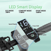 Electric Scooter 350W 8.5 Foldable E-Scooter for Adults, 21 Miles Range UL2272