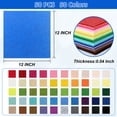 thumbnail image 5 of AGCAN 50PCS Felt Sheets for Crafts, 12"x 12" Assorted Color Stiff Felt Sheets, 1mm Thick Square Nonwoven Felt Fabric for Sewing, Patchwork, Embroidering, Crafts DIY, 5 of 7