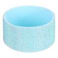 thumbnail image 1 of Botas Protectores de Botellas de Agua de Diamante de Silicona Brillante Uxcell para Taza Stanley Azul Claro, 1 of 7