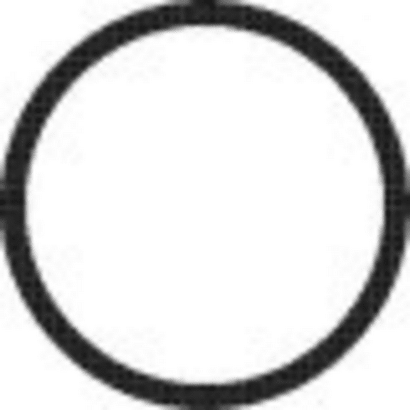 DCI 2201 O-Ring For Adapter Buna-N 0.56" X 0.60" X 0.03" Width 12/Pk