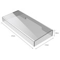 thumbnail image 2 of Keyboard Dust Cover Transparent Strong Acrylic Keyboard Cover Easy To Clean Desktop Keyboard 375X15, 2 of 5
