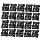 thumbnail image 5 of OULII 5Jgo Stopper Plástico Doble Agujero Para Ajuste Seguro De Cuerdas Y Cordones Negros, 5 of 8