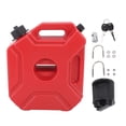 thumbnail image 2 of Tanque de almacenamiento de gasolina, 5 l, 1,3 galones, contenedor de combustible, gas combustible, aceite combustible, bidones de almacenamiento de gasolina, resistentes y duraderos, 2 of 12