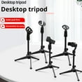 thumbnail image 5 of Desk Mic Stand Upgraded Adjustable Table Microphone Stand with Mic Clip Diameter Microphone 1.7 inch K3R4 For Max, 5 of 9
