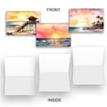 thumbnail image 2 of Watercolor Beach Sunset All-Occasion Blank Note Greeting Cards | 20 Pack Assortment Bulk Variety Set (4x6), 2 of 6