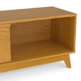 thumbnail image 5 of Simpli Home Lennon 72 inch Wide Solid Wood Low TV Stand in Oak For TVs up to 80 inches, 5 of 12