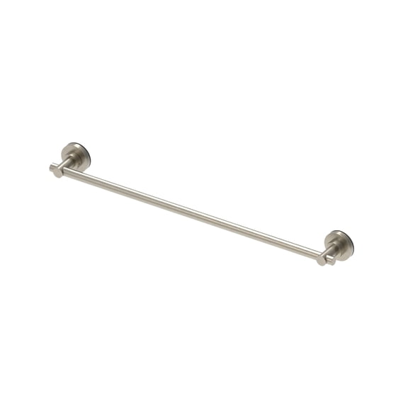 Better Homes & Gardens StyleGripâ„¢ Suction Mount Towel Bar w/Hooks, Satin Nickel
