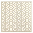thumbnail image 2 of Dahlia Studios Laser Cut Geometric Screen 24" Square Glossy Gold Wall Art, 2 of 7