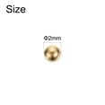 thumbnail image 2 of 300 Packs Precision Solid Brass Bearing Balls 2mm Industrial Brass Ball Spheres, 2 of 4