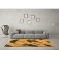 thumbnail image 3 of Ahgly Company Indoor Rectangle Abstract Orange Modern Area Rugs, 5' x 7', 3 of 4
