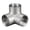 Three dimensional in, variant on 304 Stainless Steel Elbow Tees Joint Y Shaped 45 Degree Threaded Pipe Fittings Suitable for Home&Industrial Use
