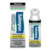 Salonpas Lidocaine Plus Pain Relieving No-Mess Roll On Liquid, 3 fluid oz