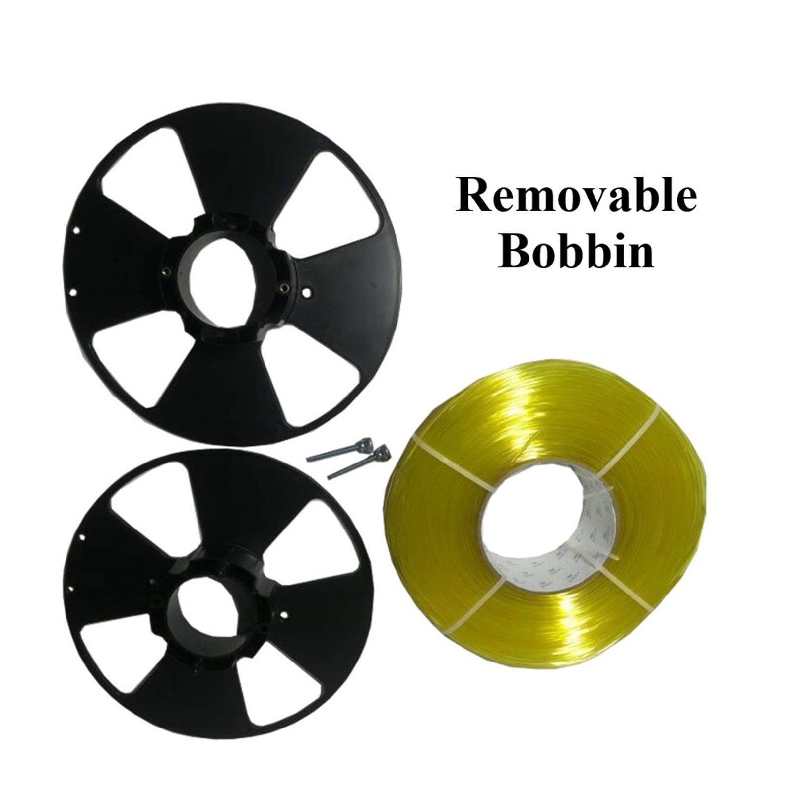 Water Soluble Supported Filament, 1.75mm 0.5KG PVA Compatible with Most 3D Printer & Pen, Removable Bobbin, Easy to Peel Off